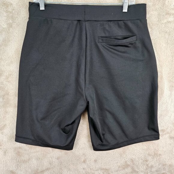32 Degrees Cool Shorts Men's Size M Black Zip Pockets Drawstring Comfort Waist - Picture 5 of 10